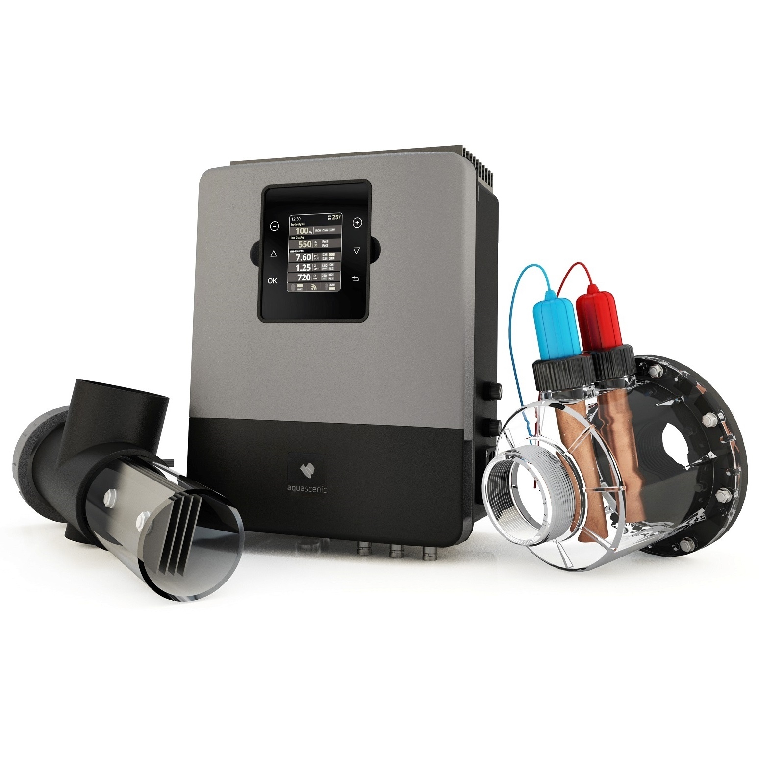 Система знезараження Sugar Valley Aquascenic HD1 (75 м3), Гідроліз + Іонізація Cu/Ag Система знезараження Sugar Valley Aquascenic HD1 (75 м3), Гідроліз + Іонізація Cu/Ag